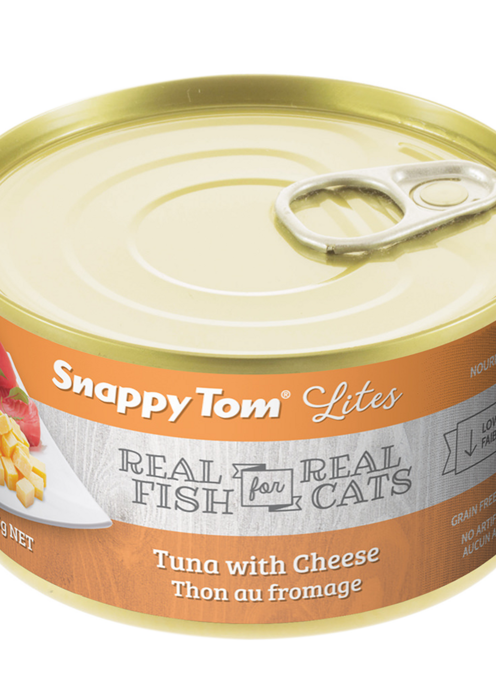 Snappy Tom Snappy Tom Lites Tuna w/Cheese 5.5oz (156 gm)