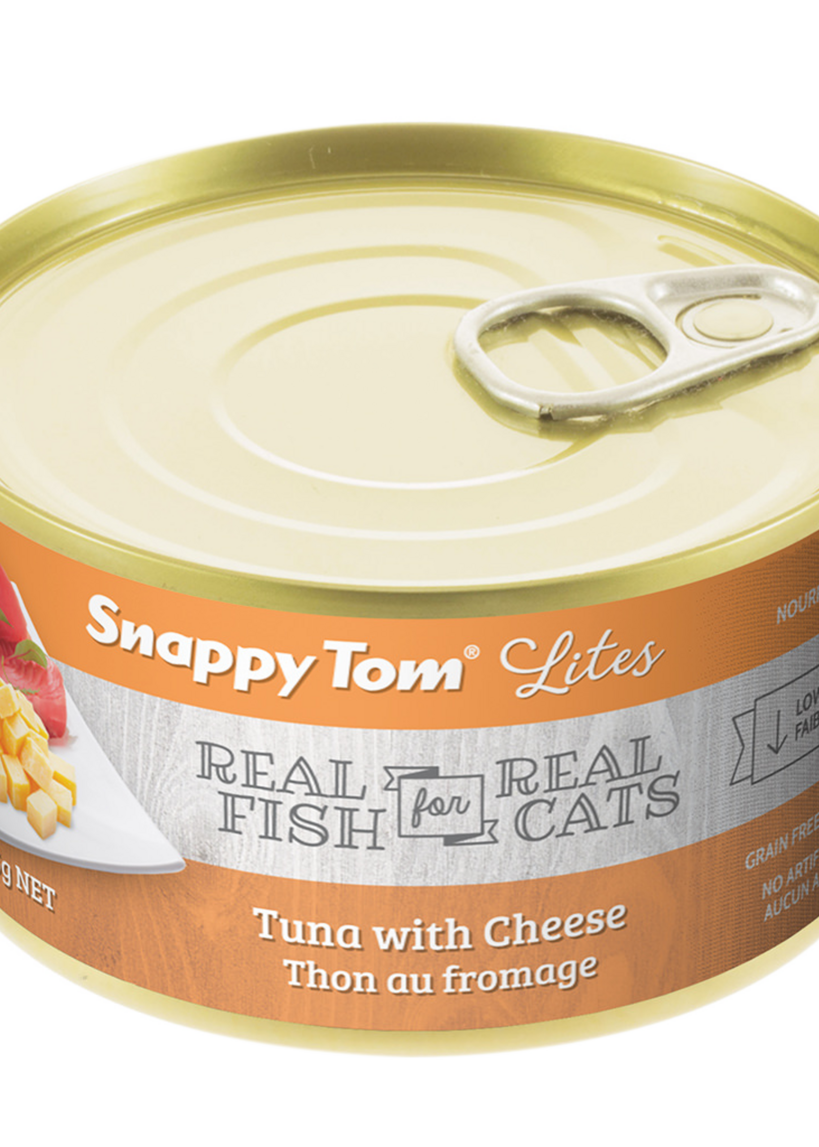 Snappy Tom Snappy Tom Lites Tuna w/Cheese 5.5oz