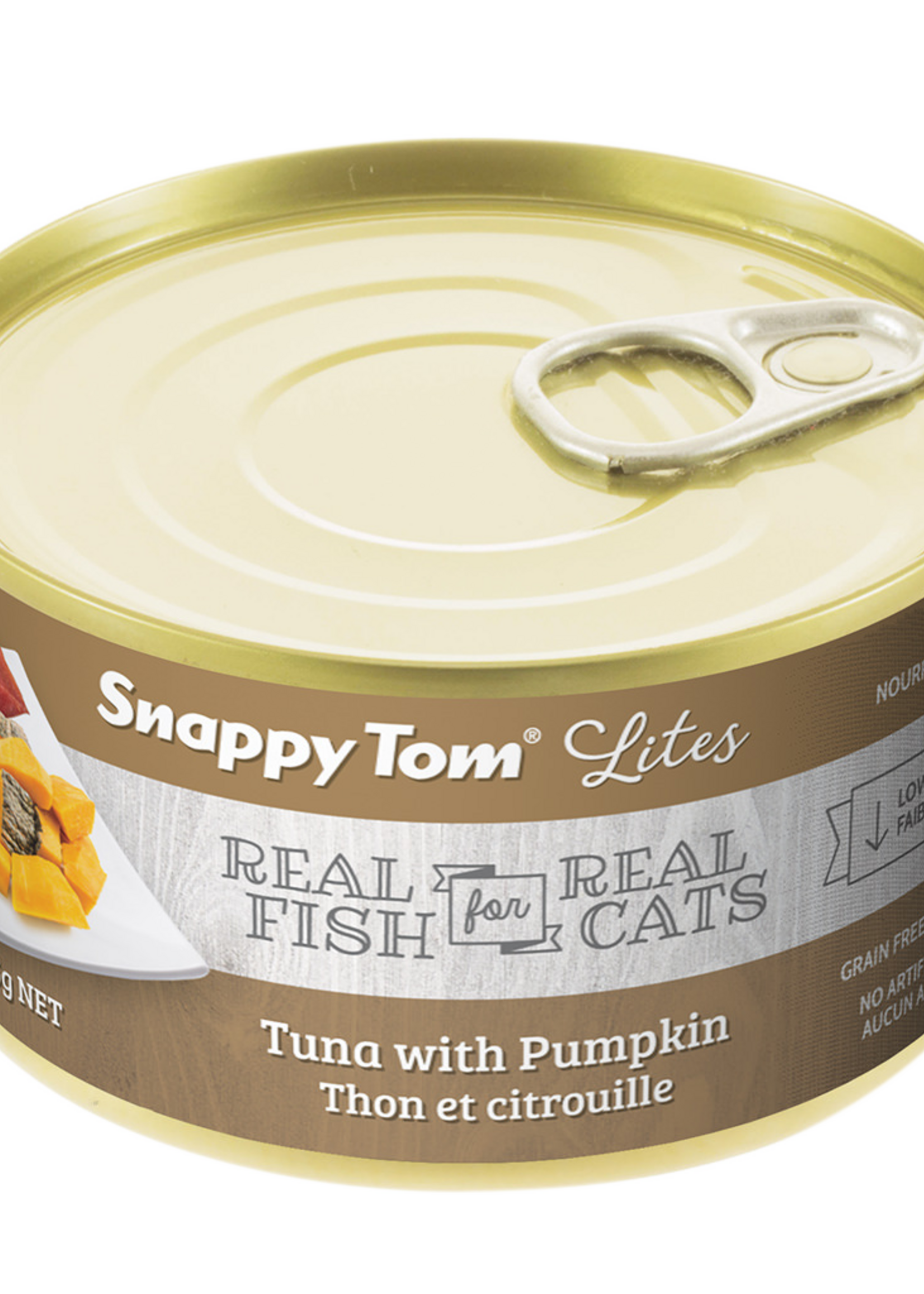 Snappy Tom Snappy Tom Lites Tuna with Pumpkin 3 oz (85gm)