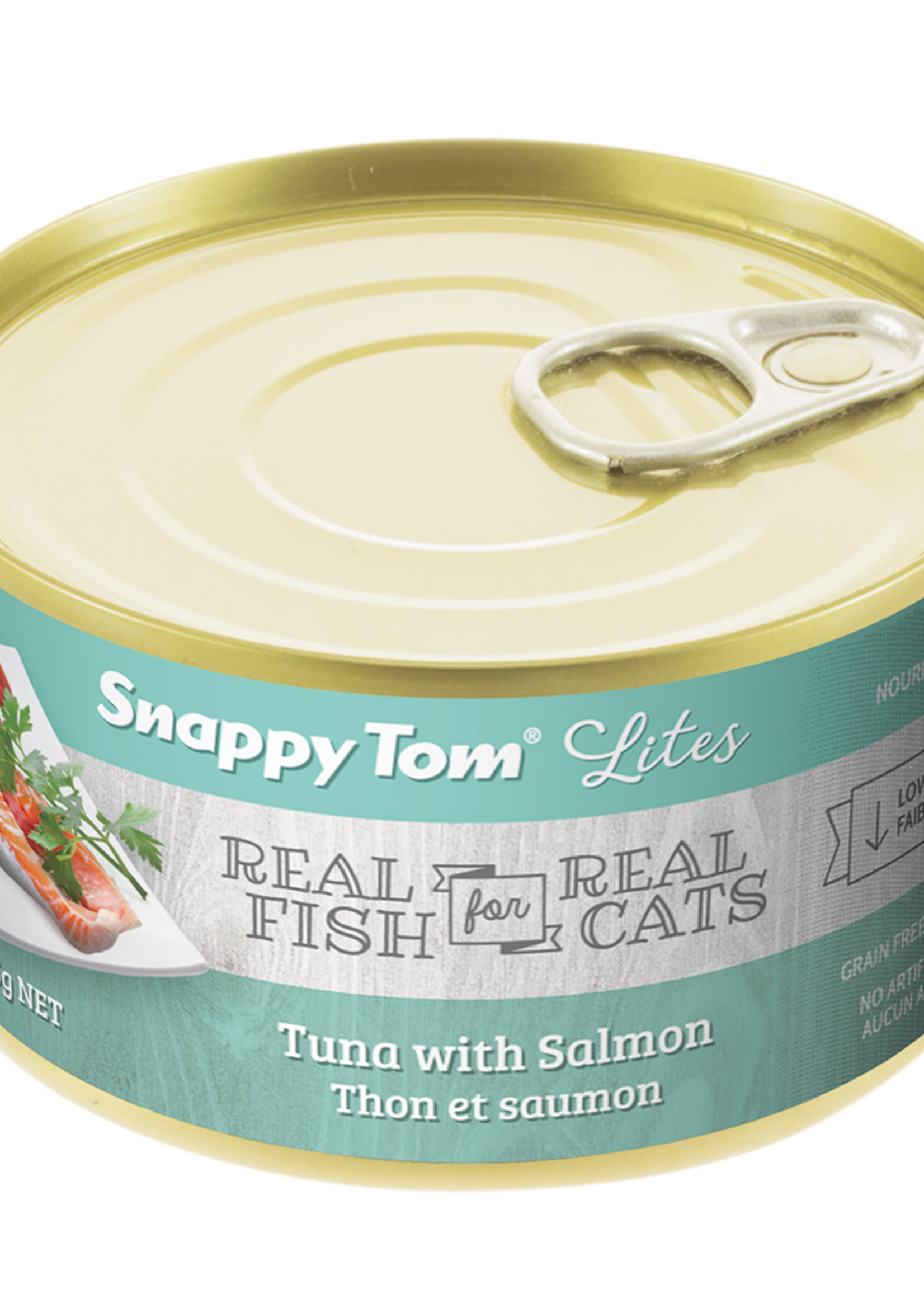 Snappy Tom Snappy Tom Lites Cat Food Tuna with Salmon