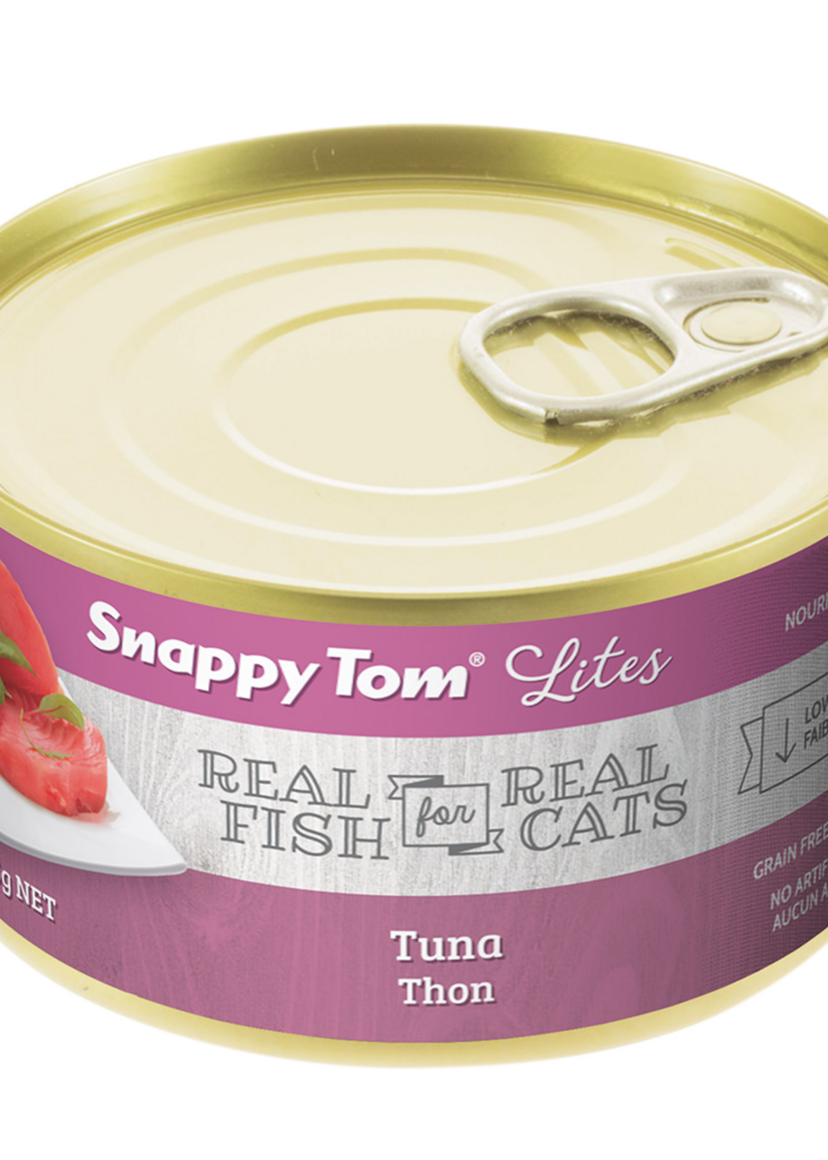 Snappy Tom Snappy Tom Lites Tuna 3 oz (85gm)