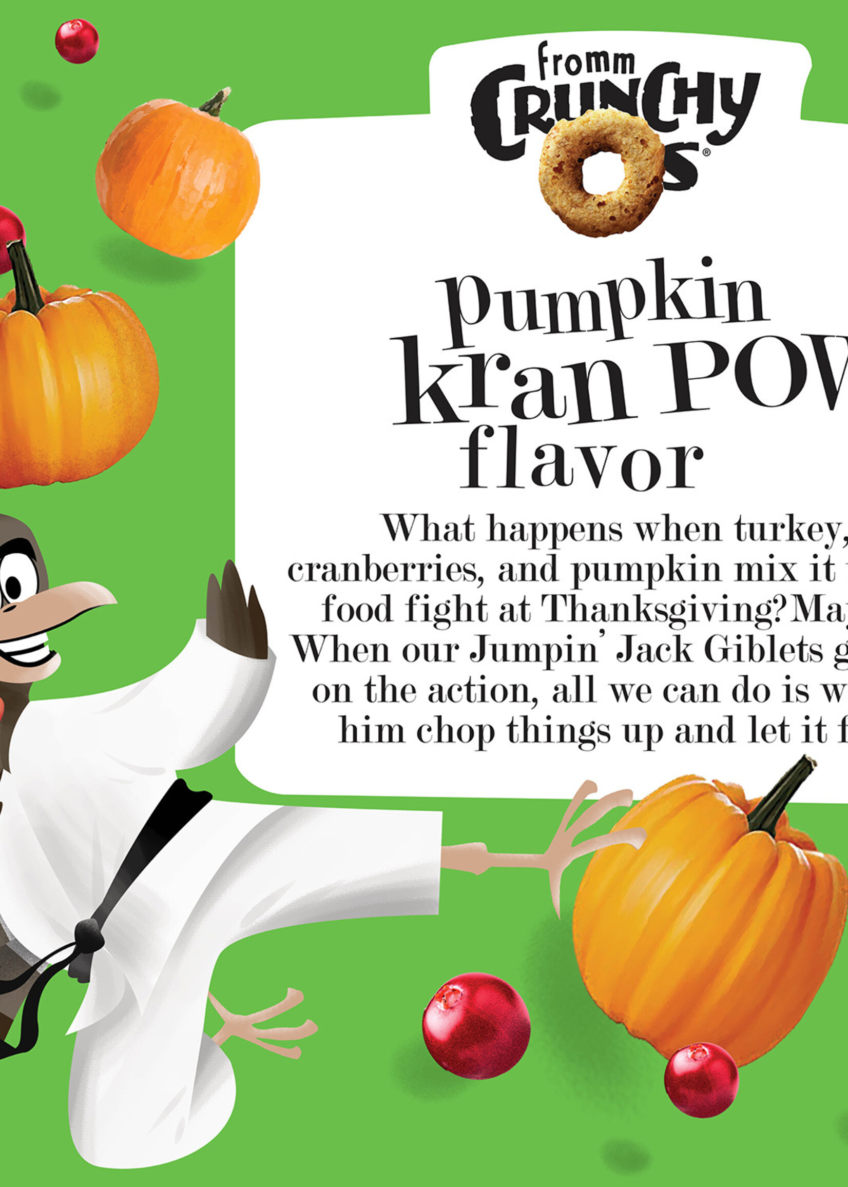 Fromm Fromm Crunchy O's Pumpkin Kran Pow
