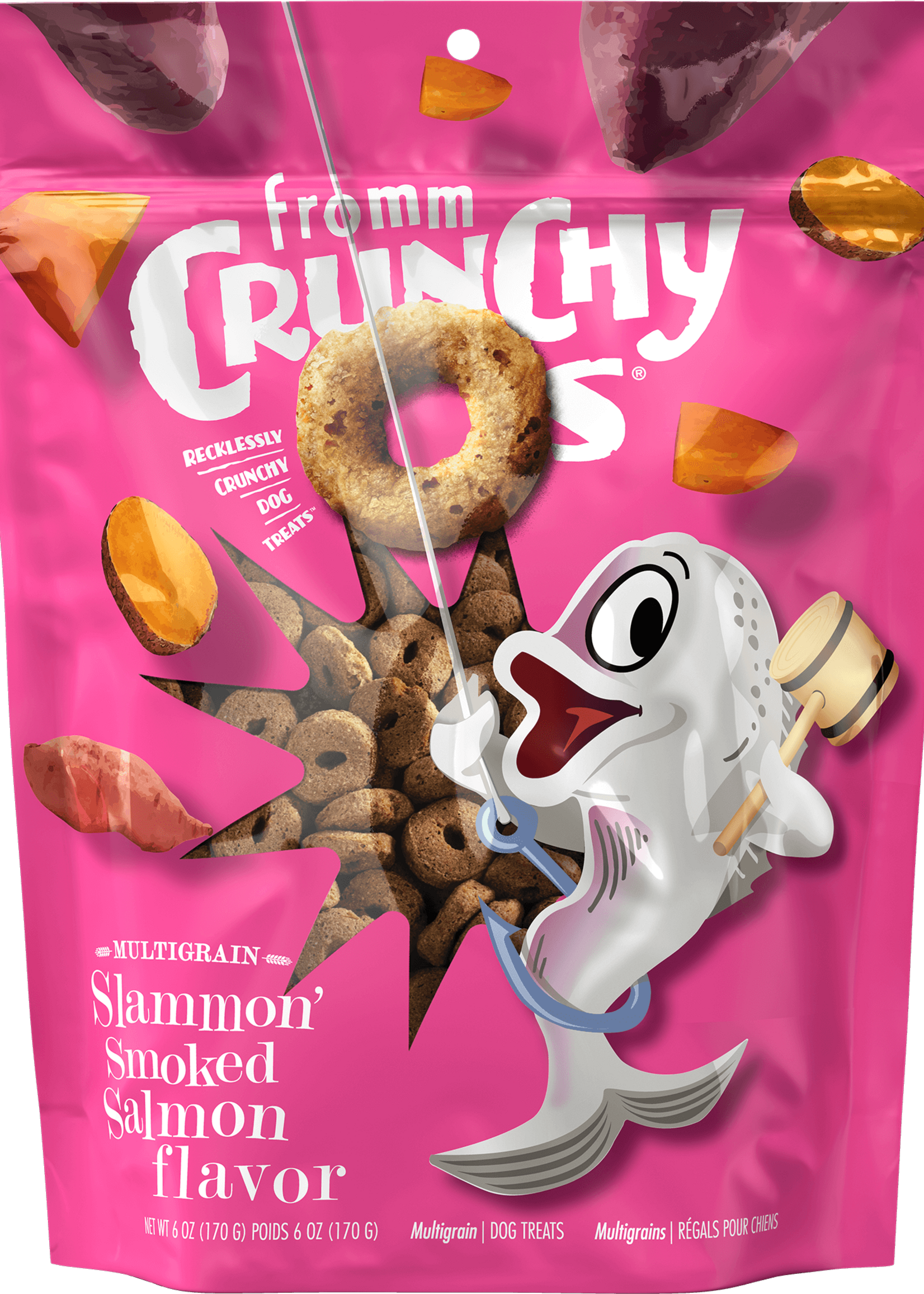 Fromm Fromm Crunchy O's Multi Grain Slammon Smoked Salmon