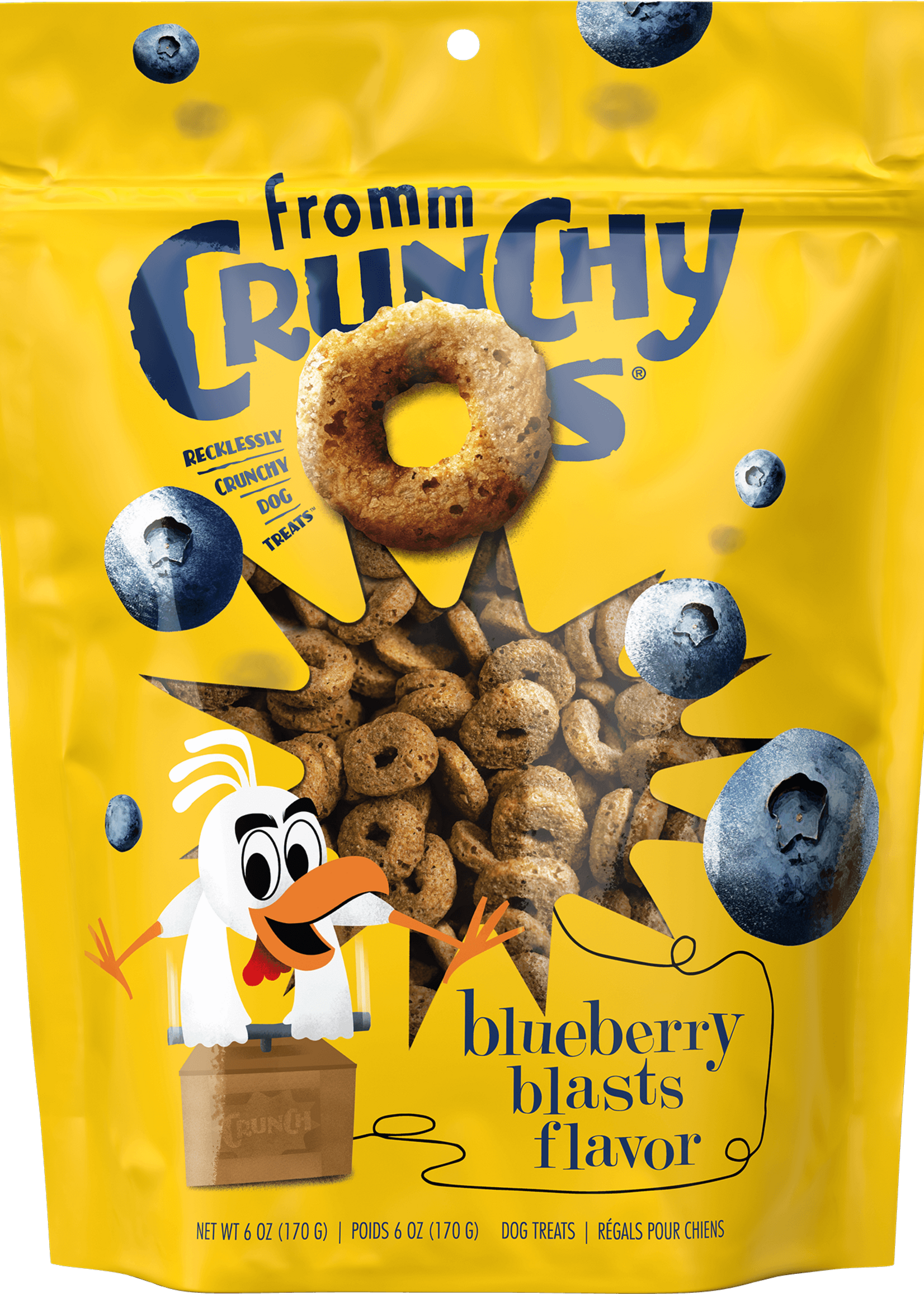 Fromm Fromm Crunchy Os Blueberry Blasts