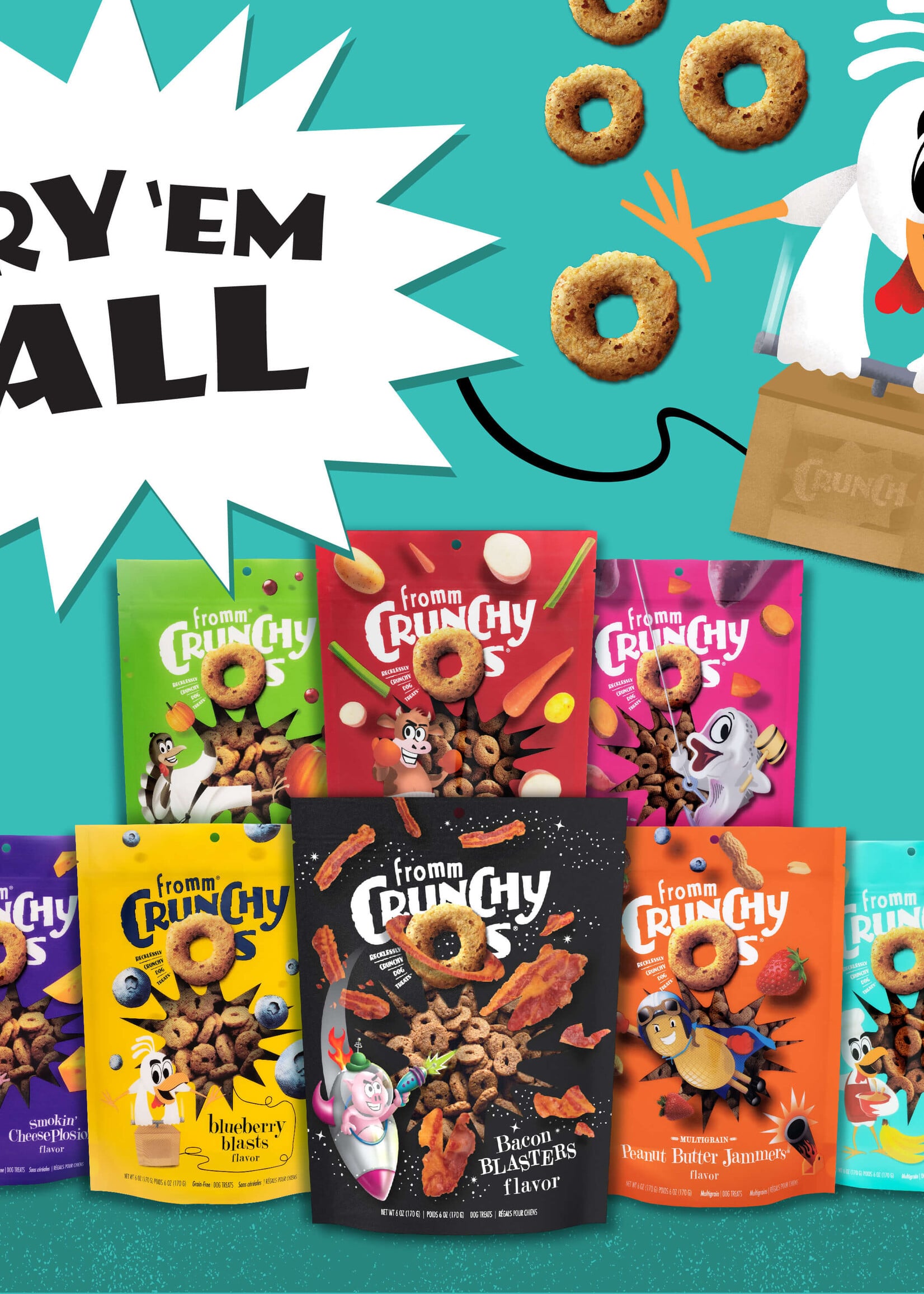 Fromm Fromm Crunchy O's Peanut Butter Jammers