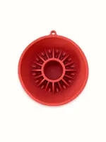 Dogs Crush Dog's Crush 3 in 1 Slow Feeder, Lick Mat and Crushsicle Bowl Small Kiwi Edition
