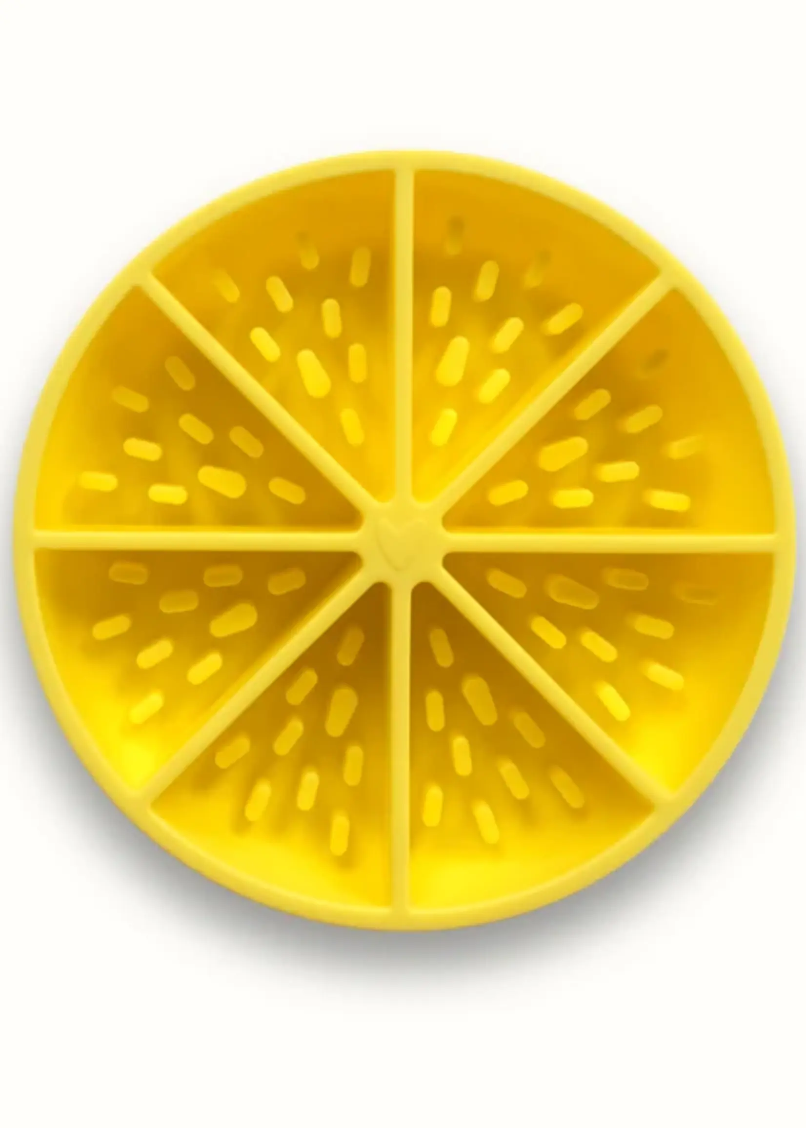 Dogs Crush Dog's Crush 3 in 1 Slow Feeder, Lick Mat and Crushsicle Bowl Medium Citrus Edition