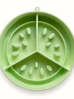 Dogs Crush Dog's Crush 3 in 1 Slow Feeder, Lick Mat and Crushsicle Bowl Large Melon Edition