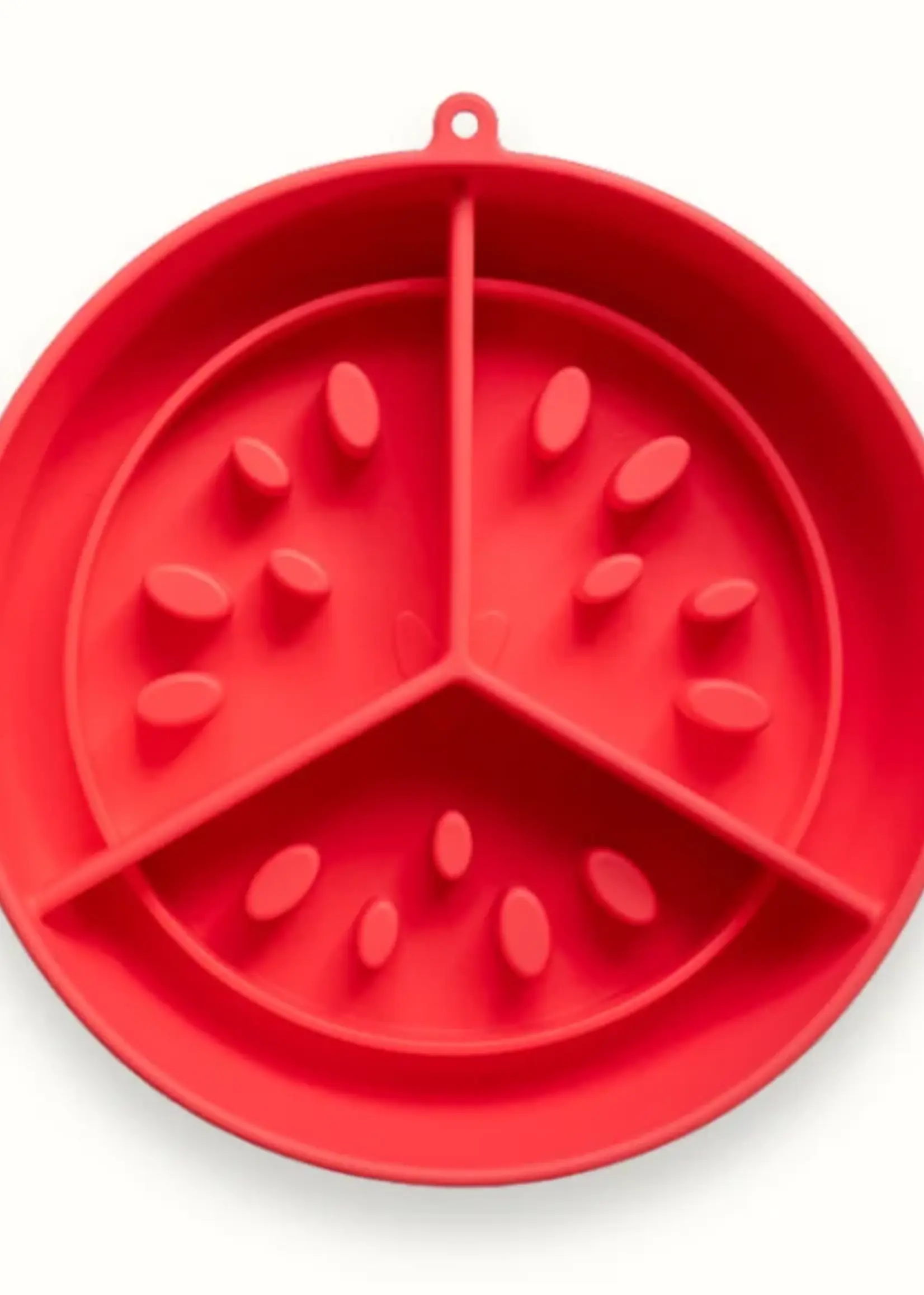 Dogs Crush Dog's Crush 3 in 1 Slow Feeder, Lick Mat and Crushsicle Bowl Large Melon Edition