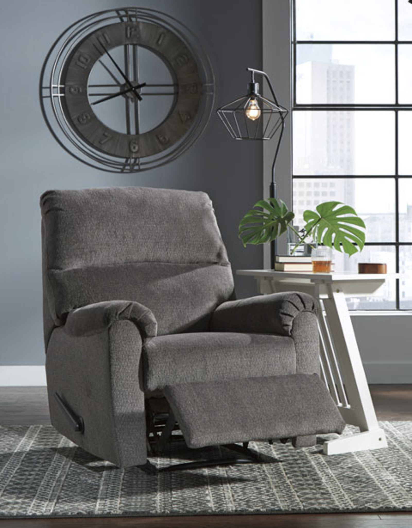 Nerviano Zero Wall Recliner (Gray) - Online Only