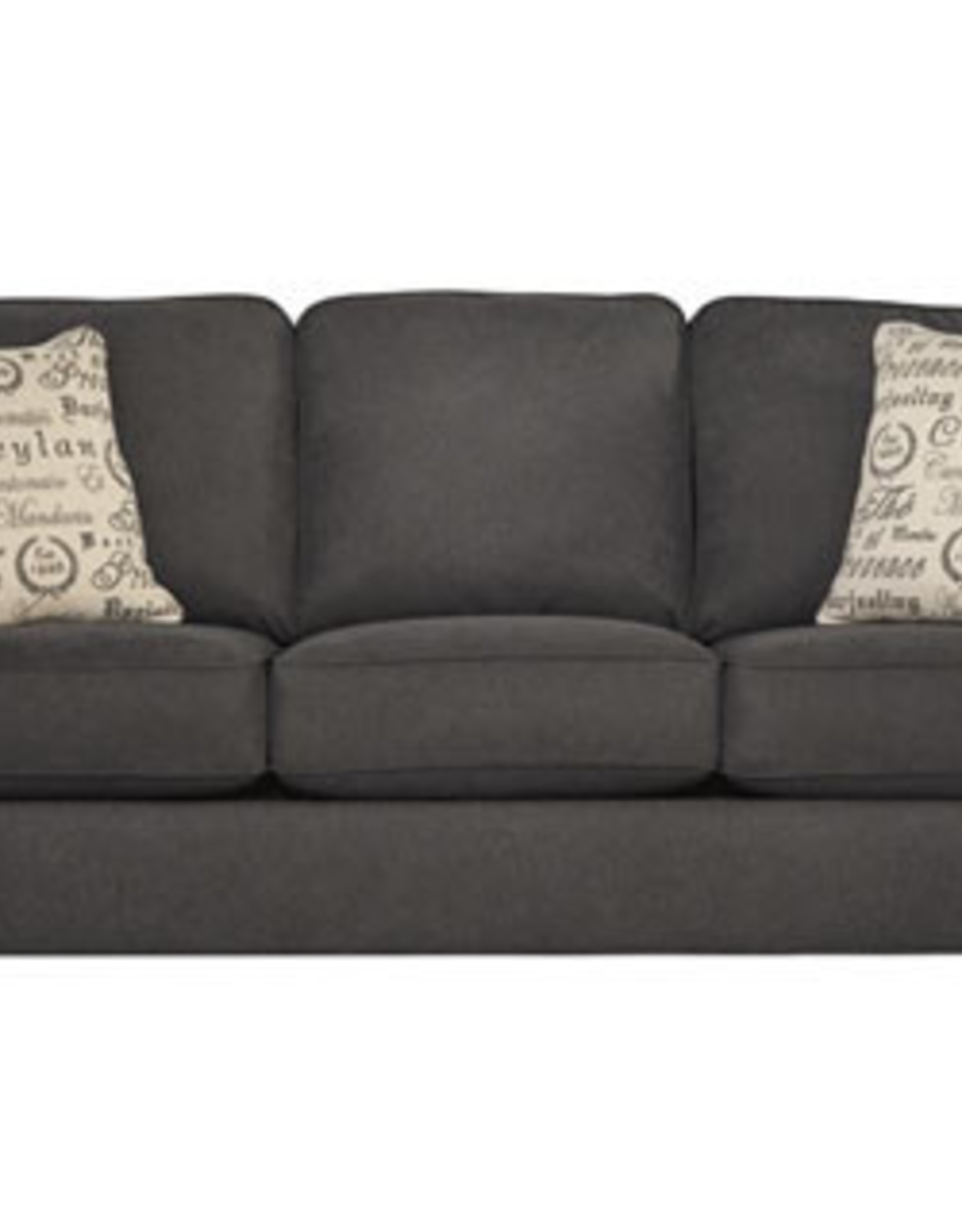  Alenya Sofa Charcoal Displayed in Showroom - Magic Sleeper 