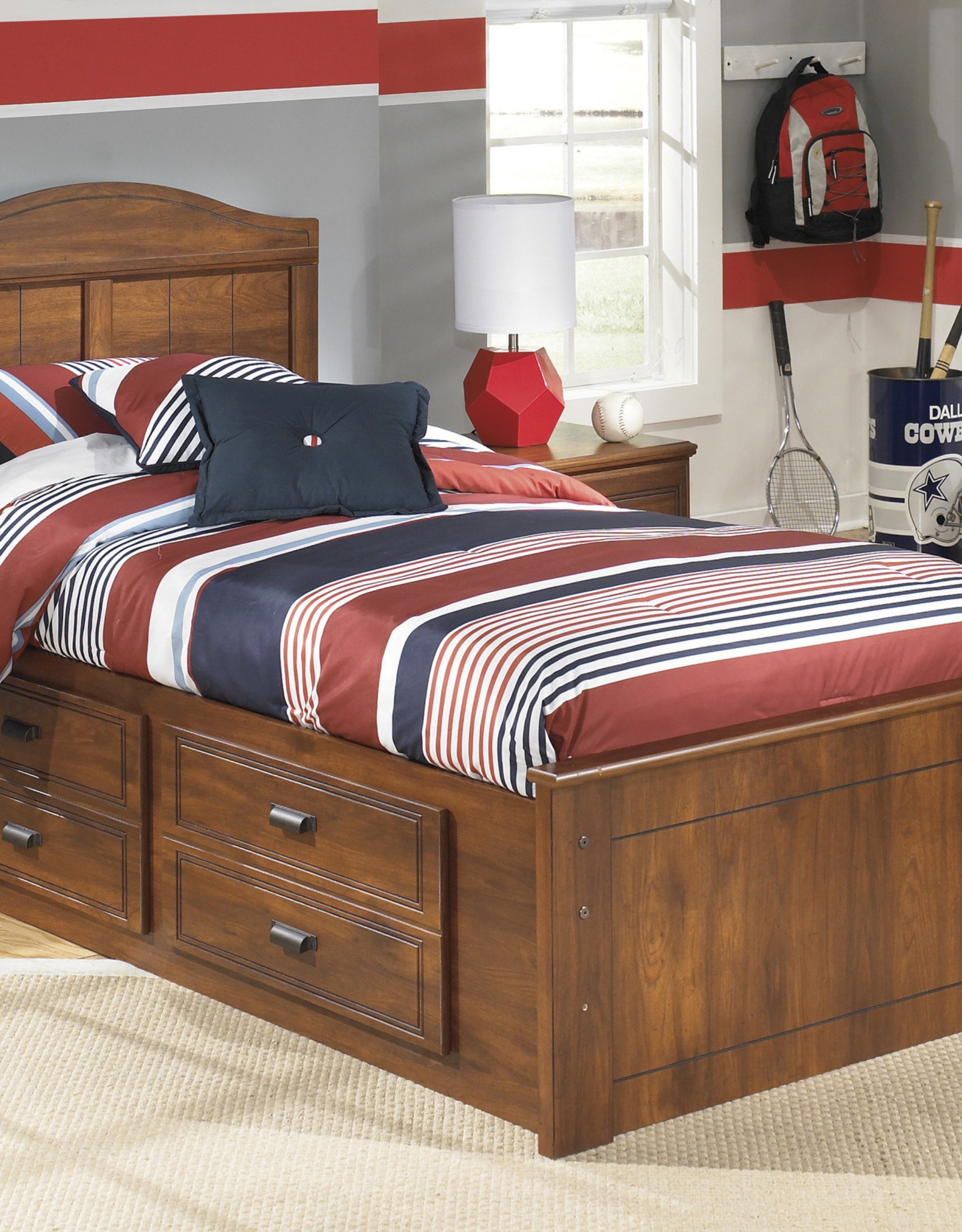 Barchan Bed With Storage Drawers Includes Headboard Footboard Rails And Drawers Magic Sleeper