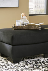 Darcy Ottoman (Black) - Online Only