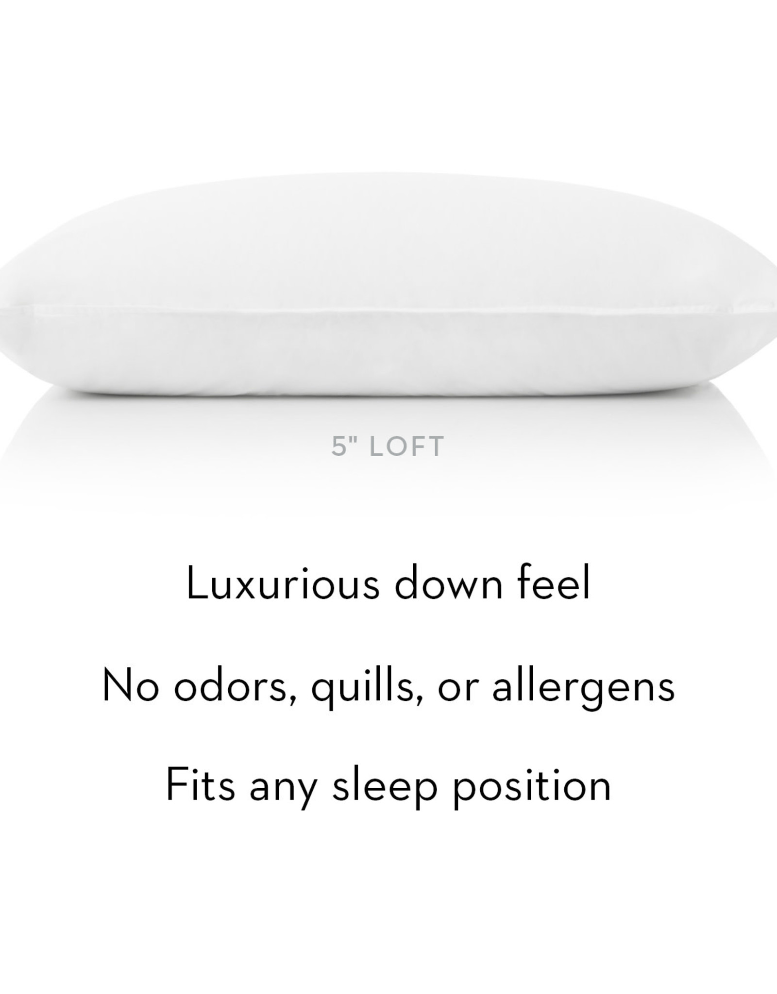 Gelled Microfiber Pillow (For Stomach Sleepers)