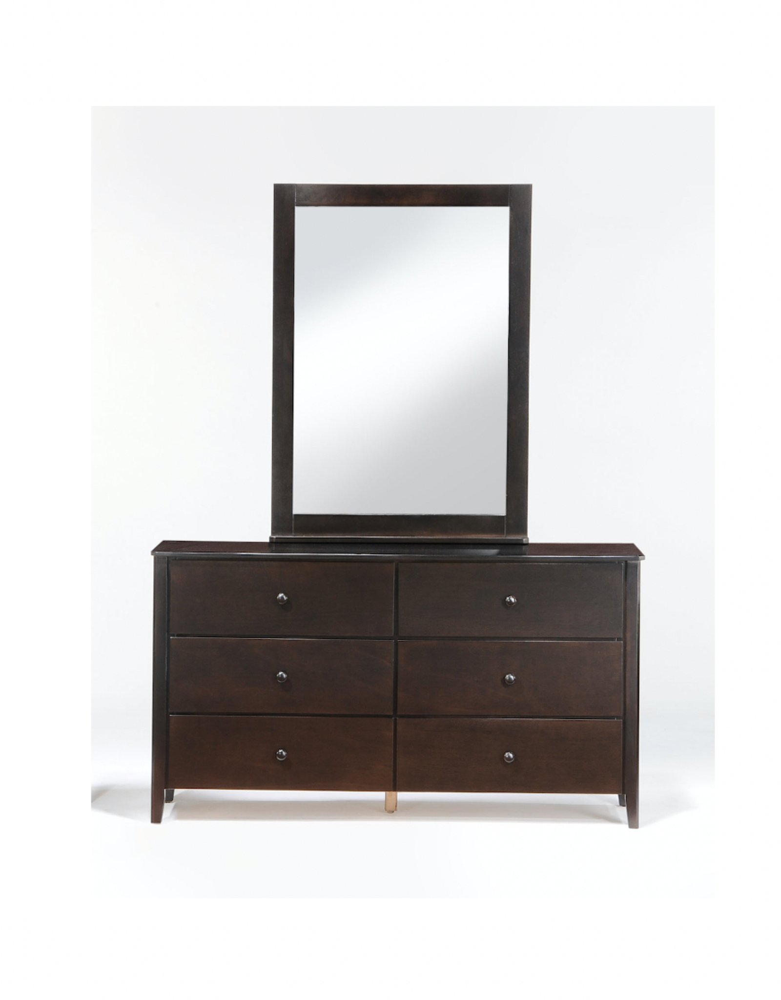Zest 6-Drawer Dresser With Zest Mirror