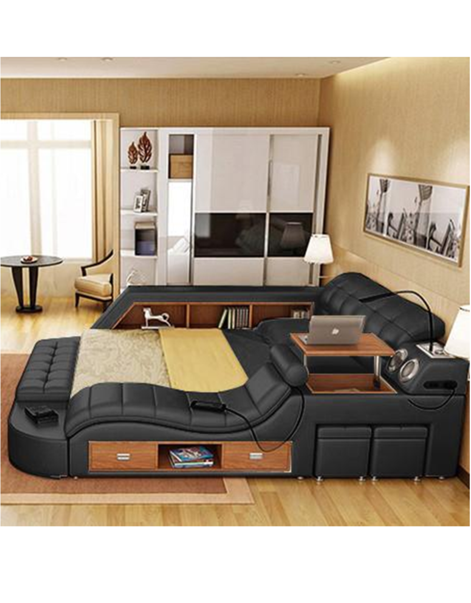 Maximo Bed (Black)