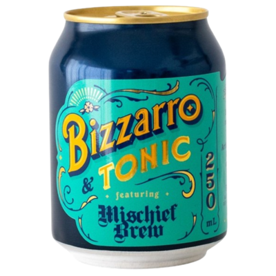 Bizzarro Mischief Brew Collaboration Bengal Tonic Bitter Aperitivo (250 ml) NV