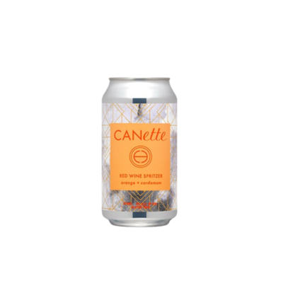CANette Orange & Cardamom Red Wine Spritzer (375ml can) NV