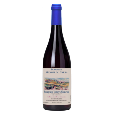 Domaine Manoir du Carra Beaujolais Villages Nouveau 2025 [Wines Pre-Ordered are Available on Thursday, November 20, 2025]
