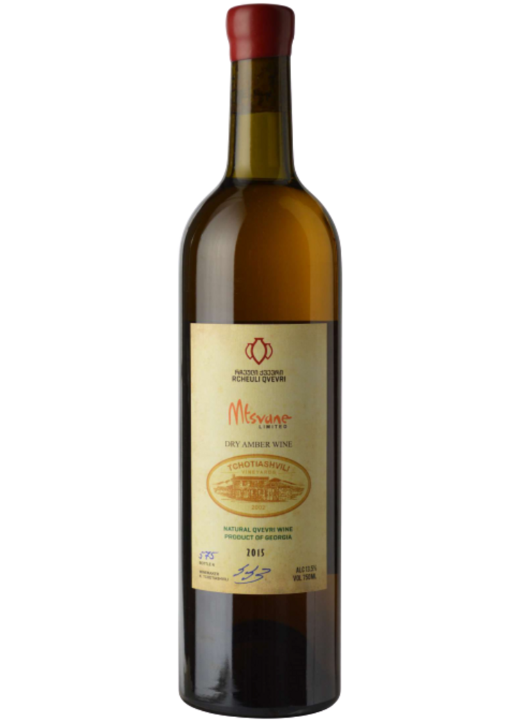 Tchotiashvili Mtsvane Amber Wine 2016