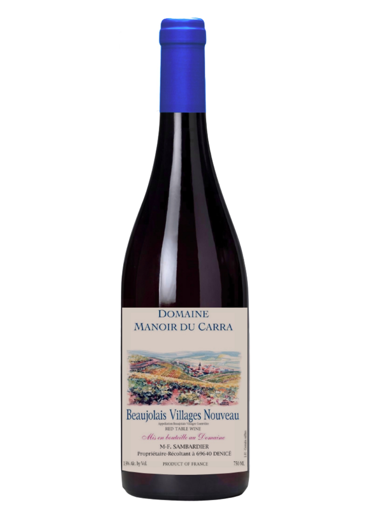 PRE-ORDER/AVAILABLE NOV.19: Domaine Manoir du Carra Beaujolais Villages Nouveau 2026