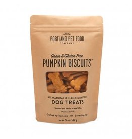 Portland Pet Food Portland Pet Food  Grain-Free Pumpkin Biscuits Dog Treats 5oz