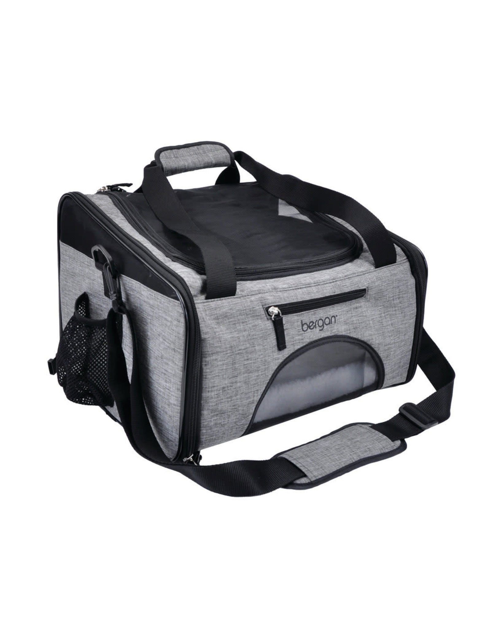 Coastal Pet Products Bergan Booster Pet Carrier - 15lbs Grey/Black