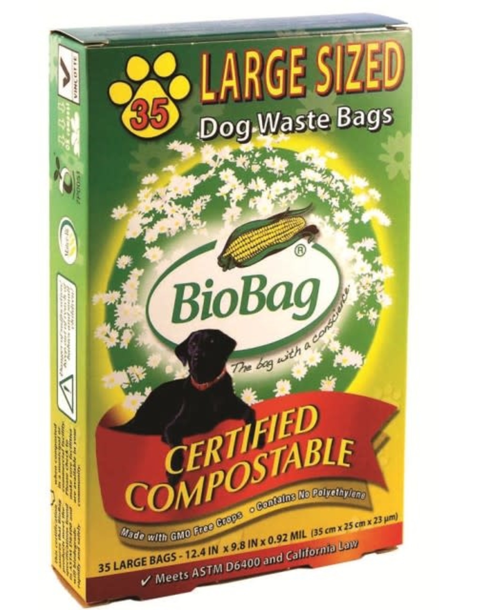 Bio Bag Bio Bag Compostable Dog Waste Bag LG 35ct