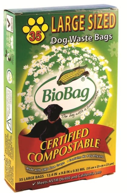 Bio Bag Compostable Dog Waste Bag LG 35ct
