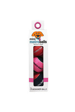 Metro Paws Metro Paws Mini Metro Balls Pink 3ct