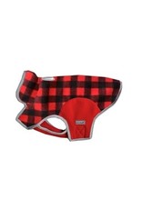 Cloak & Dawggie Cloak & Dawggie Red Buffalo Pattern Fleece Jacket