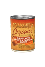 Evangers Evanger's Organics Turkey Dinner Dog Food 12.8oz