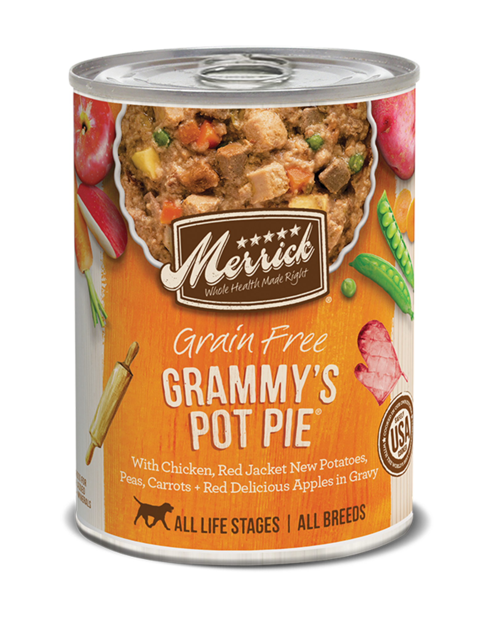 Merrick Merrick Grain-Free Grammy's Pot Pie in Gravy Dog Food 12.7oz