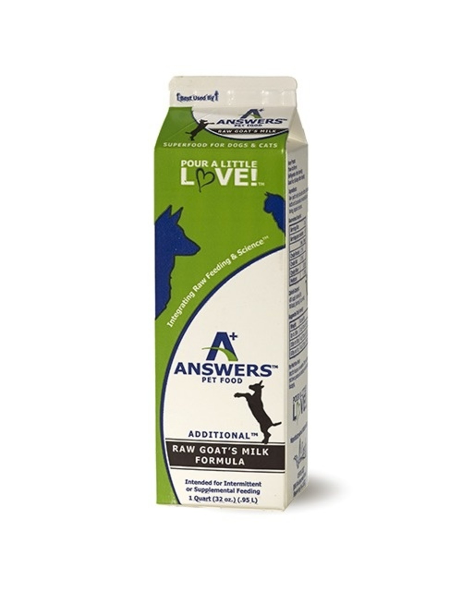 Answers Pet Foods Answers Goat Milk