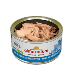 Almo Nature Almo Nature HQS Natural Tuna in Broth Atlantic Style Cat Food 2.47oz