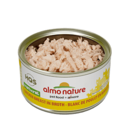 Almo Nature Almo Nature HQS Natural Chicken Breast in Broth Cat Food 2.47oz