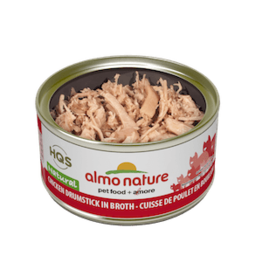 Almo Nature Almo Nature HQS Natural Chicken Drumstick in Broth Cat Food 2.47oz