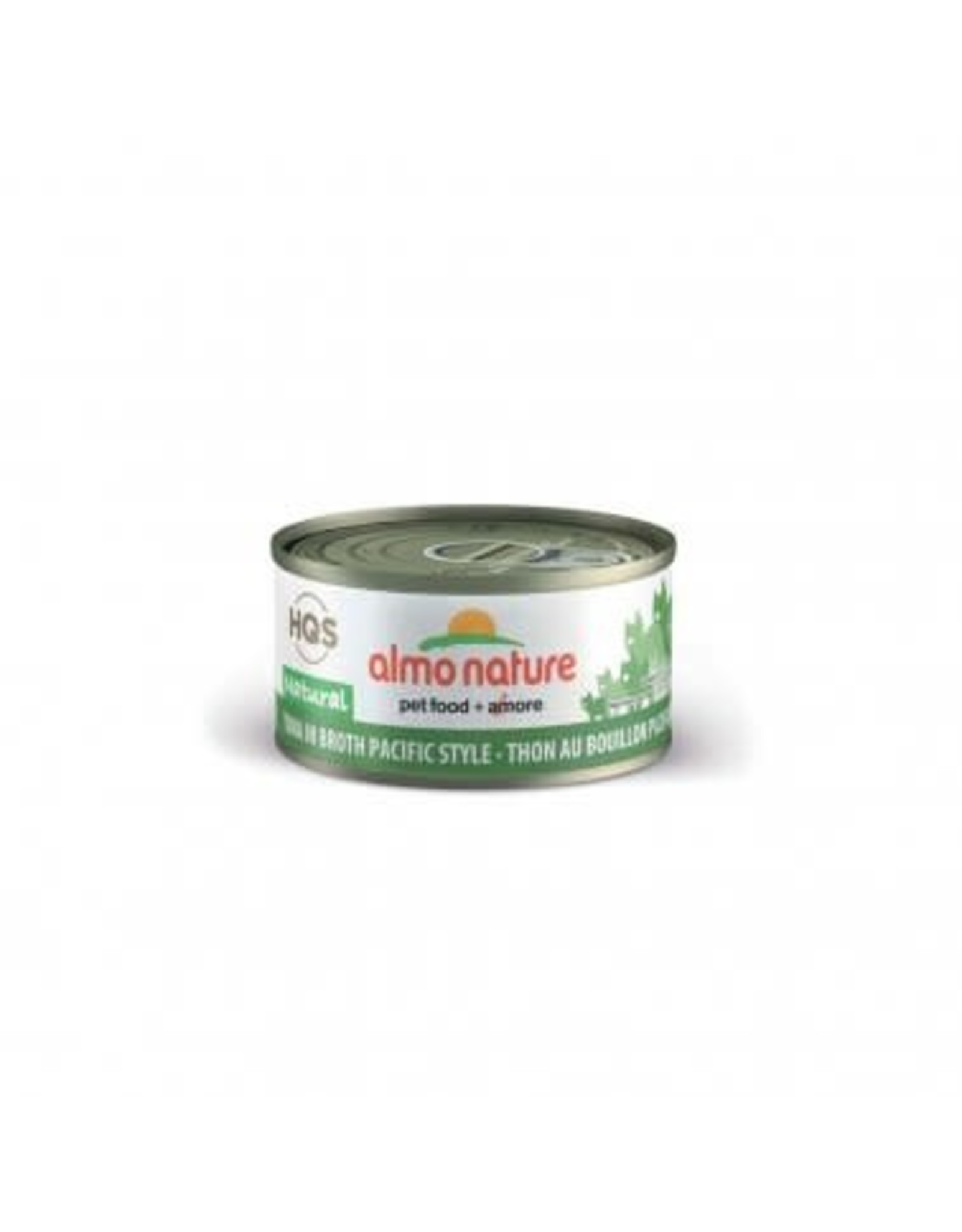 Almo Nature Almo Nature HQS Natural Tuna in Broth Pacific Style Cat Food 2.47oz