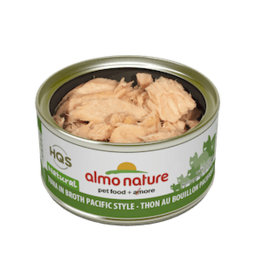 Almo Nature Almo Nature HQS Natural Tuna in Broth Pacific Style Cat Food 2.47oz