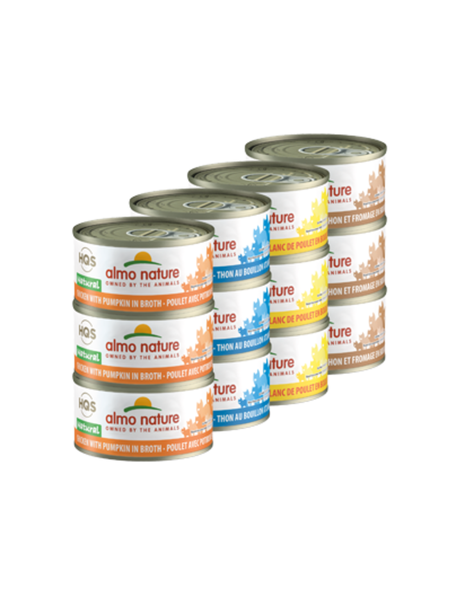 Almo Nature Almo Nature HQS Natural Rotational Pack #1 Cat Food 2.47oz