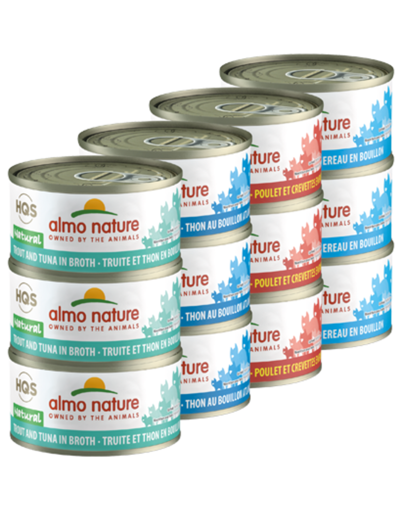 Almo Nature Almo Nature HQS Natural Rotational Pack #2 Cat Food 2.47oz