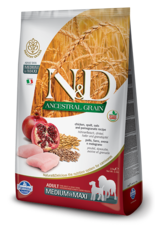 Farmina N&D Farmina N&D Ancestral Grain Chicken & Pomegranate Adult Med/Max Dog Food Farmina N&D Farmina N&D Ancestral Grain Chicken & Pomegranate Adult Med/Max Dog Food