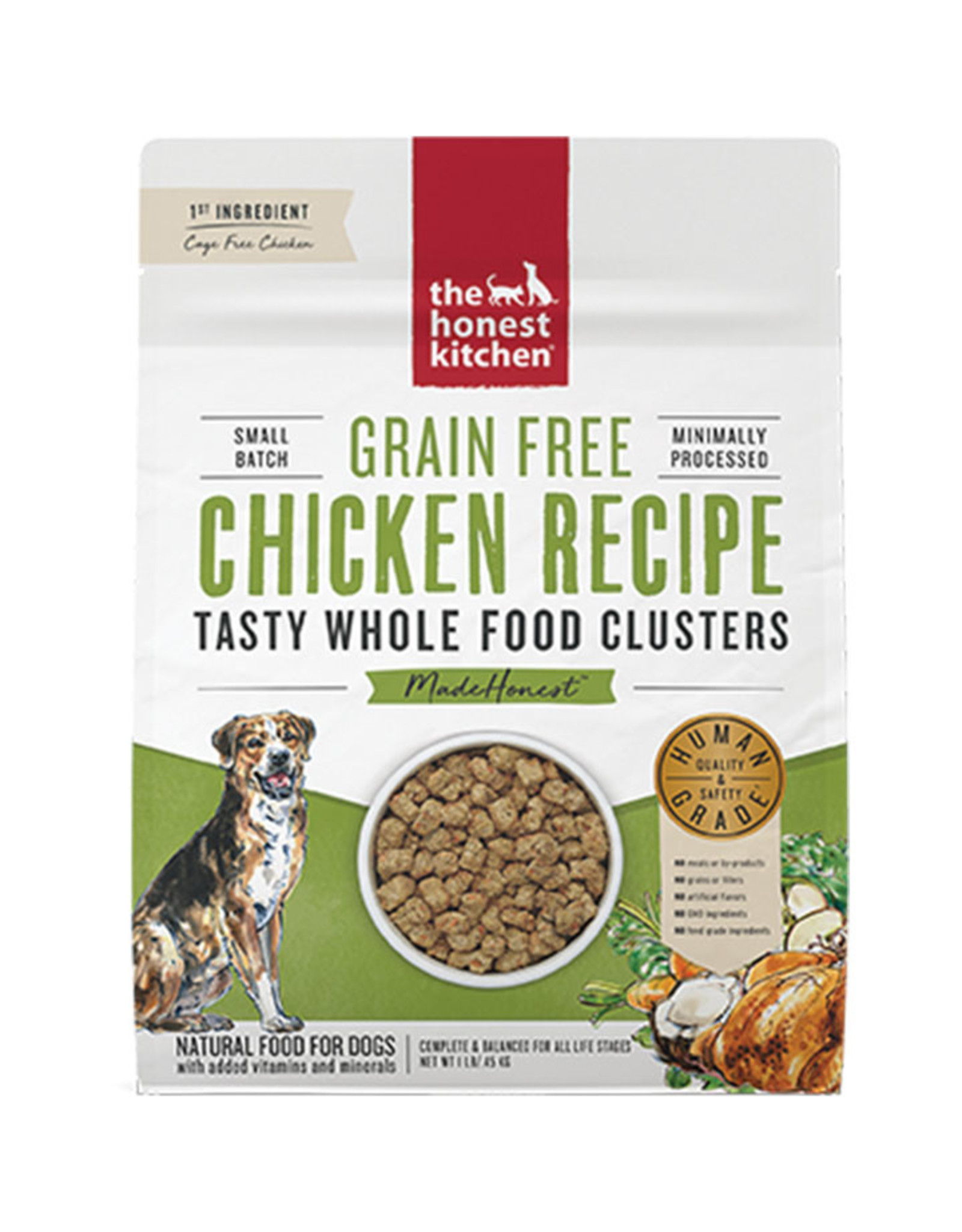 Honest Kitchen The Honest Kitchen Whole Food Clusters Grain-Free Chicken Dog Food