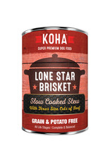 KOHA Koha Lone Star Brisket Slow Cooked Stew Beef Recipe Dog Food 12.7oz