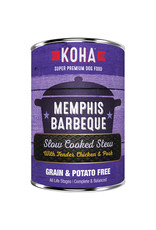 KOHA Koha Memphis BBQ Slow Cooked Stew Chicken & Pork Recipe Dog Food 12.7oz