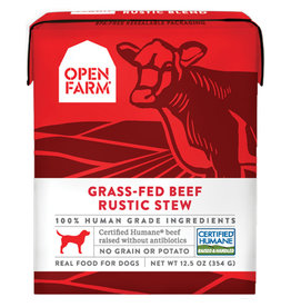 Open Farm Open Farm Grass-fed Beef Rustic Stew Dog food 12.5oz
