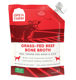 Open Farm Open Farm Grass-Fed Beef Bone Broth for Dogs & Cats 12 fl oz