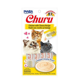 Inaba Inaba Churu Purees Chicken w/ Cheese 4 tube pack