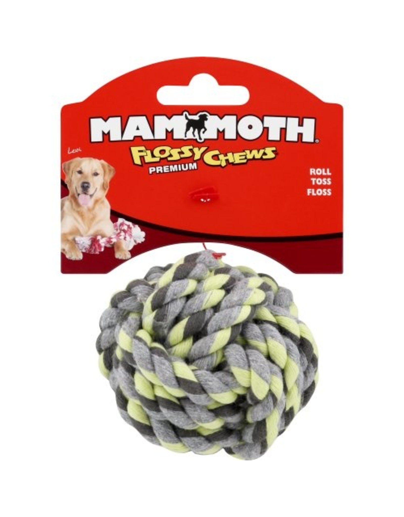 Mammoth Pet Products Mammoth Pet Products Monkey Fist Ball SM 3.75in