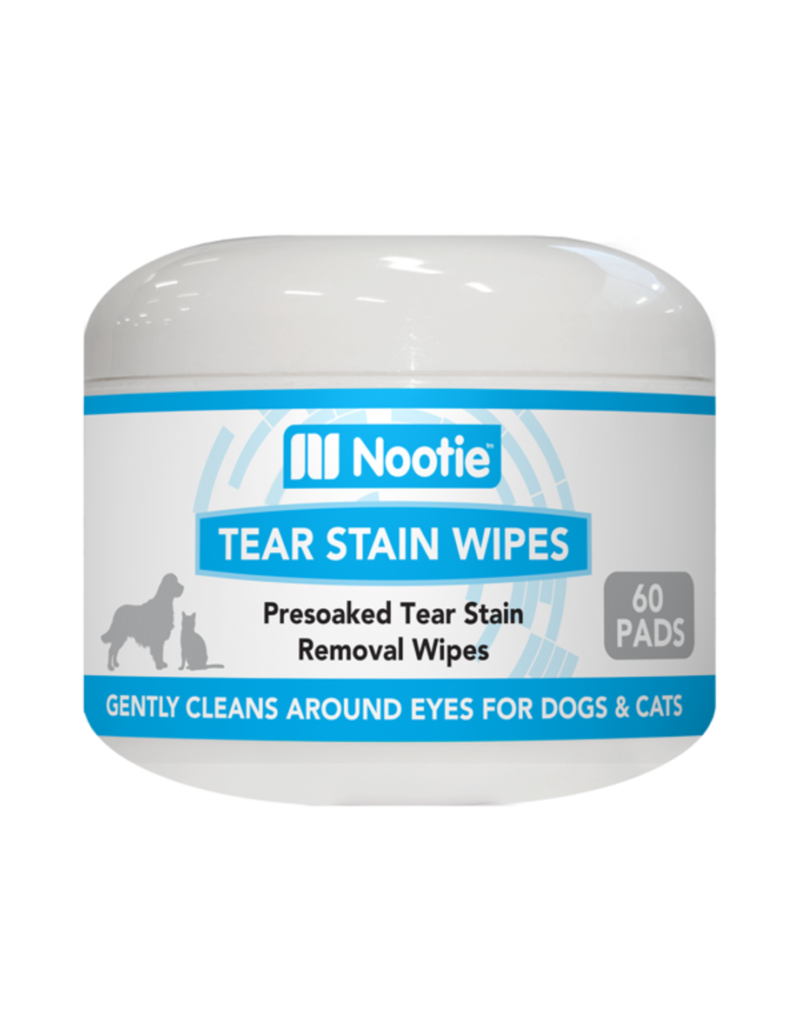 Nootie Nootie Tear Stain Wipes for Dogs & Cats 60ct